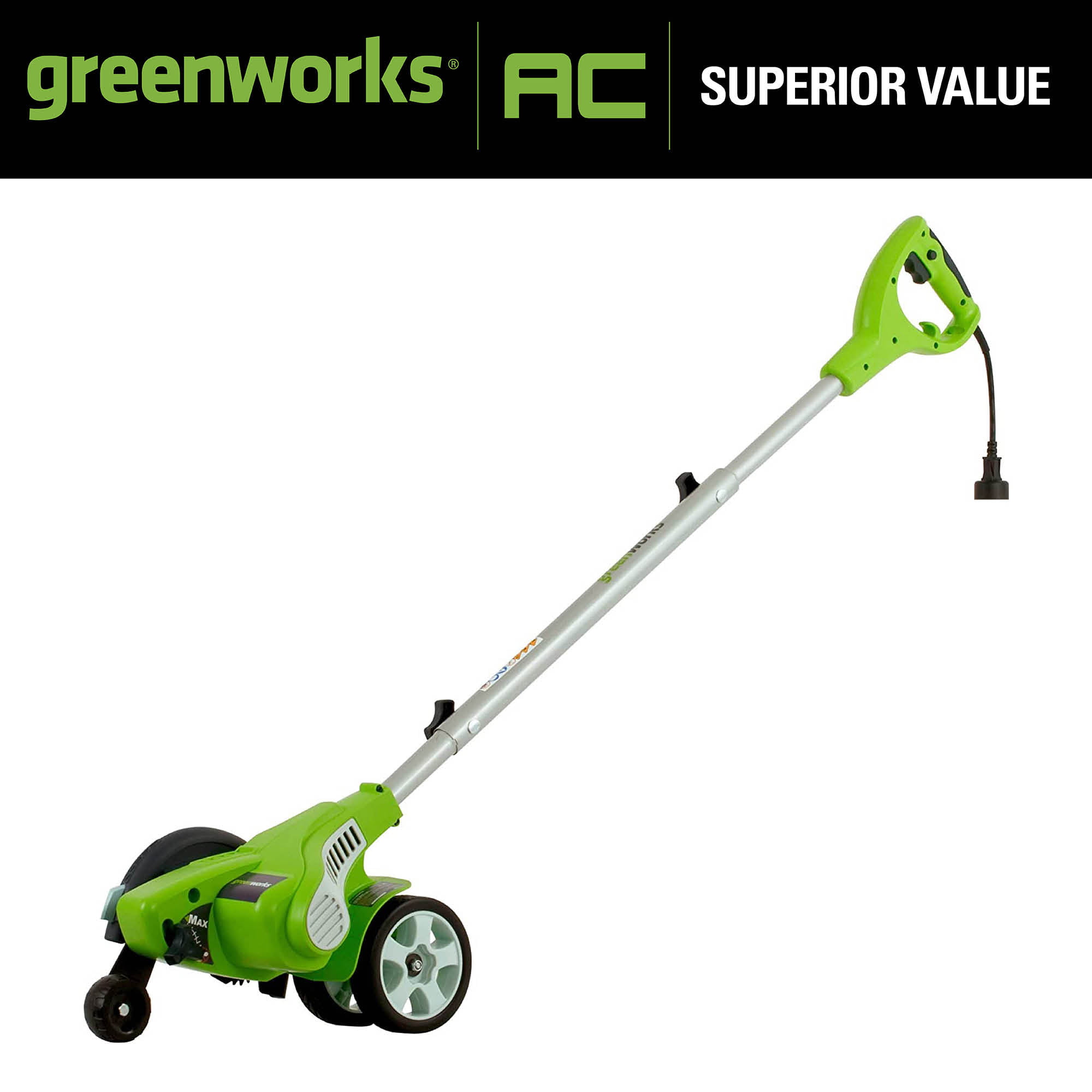 Greenworks 12 Amp 7.5-inch Corded Electric Edger， 27032