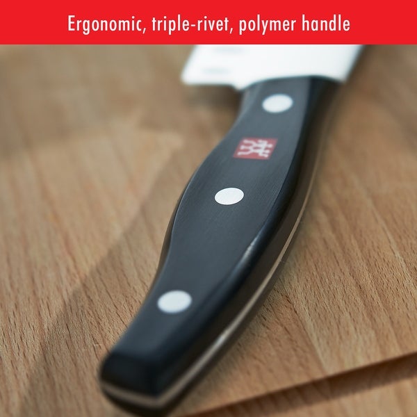ZWILLING TWIN Signature 7-inch Hollow Edge Santoku Knife