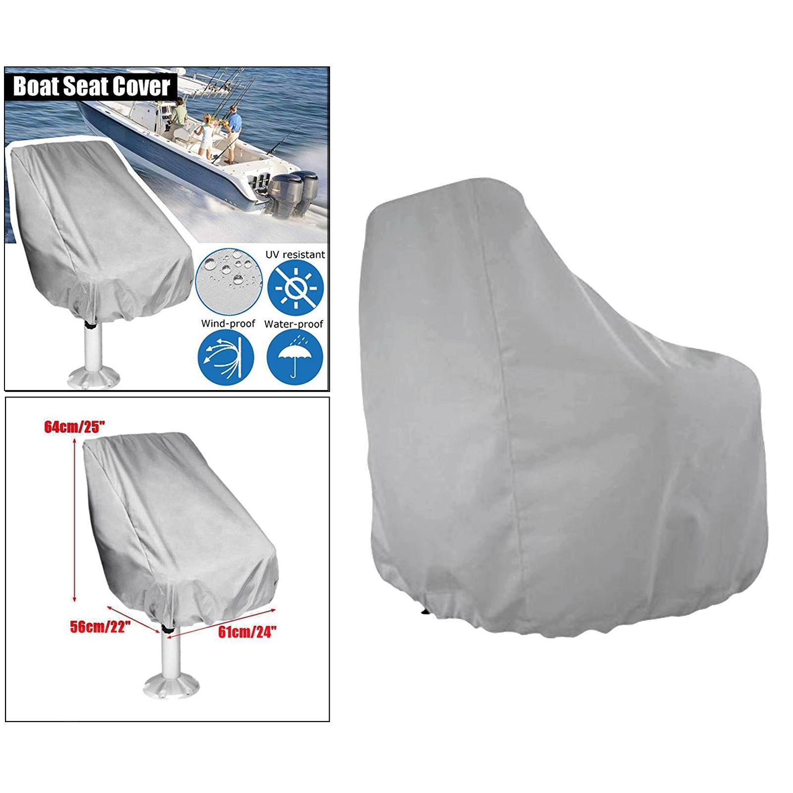 Helmsman Boat Seat Cover Waterproof Heavy-Duty Fishing Chair Cover Furniture