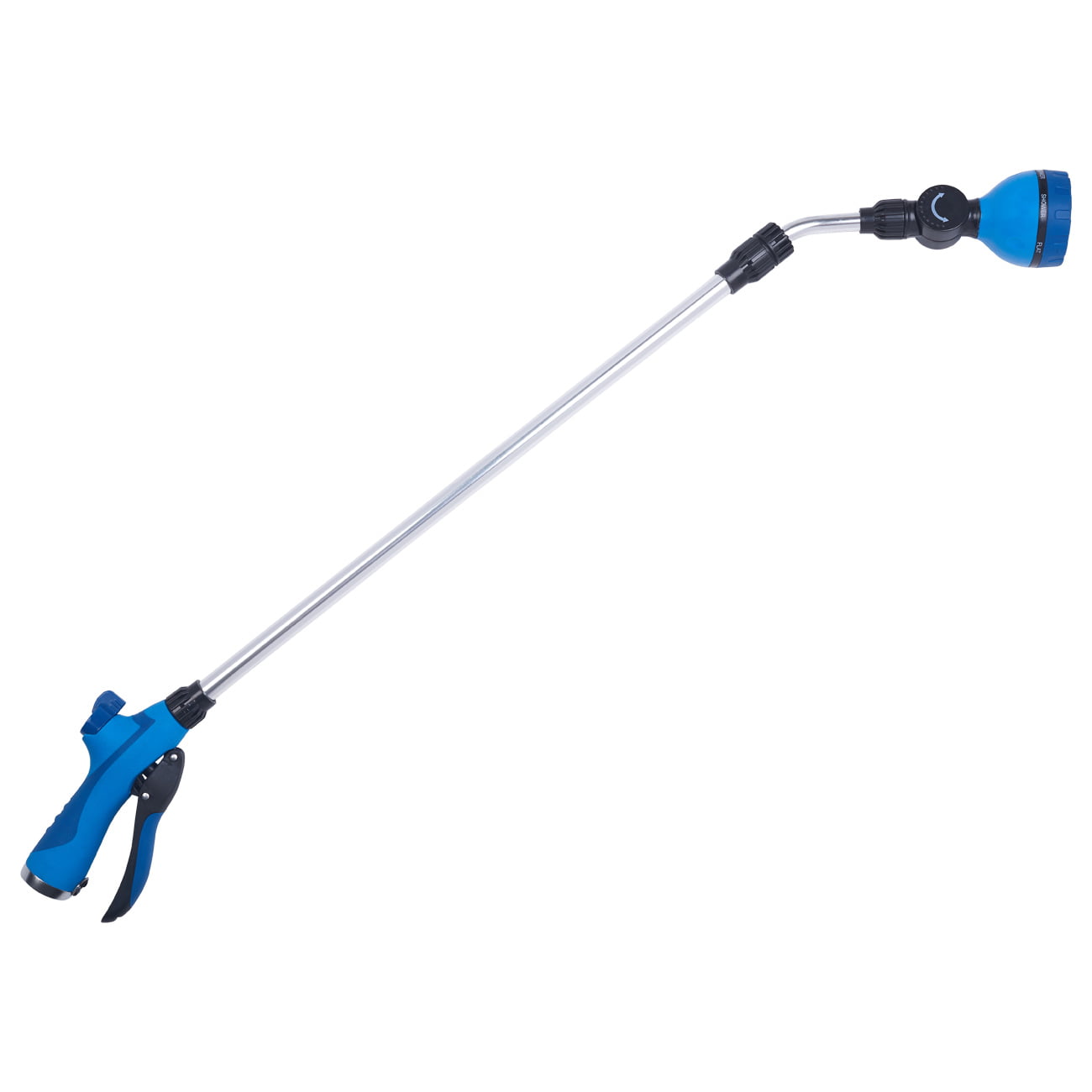 Sprout 7-Pattern 33" Extension Watering Wand in Blueberry Blue
