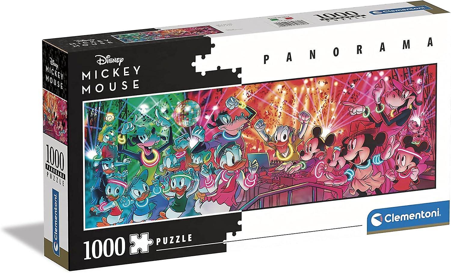 Clementoni Disney Classics Disco Panorama Jigsaw Puzzle (1000 Pieces)