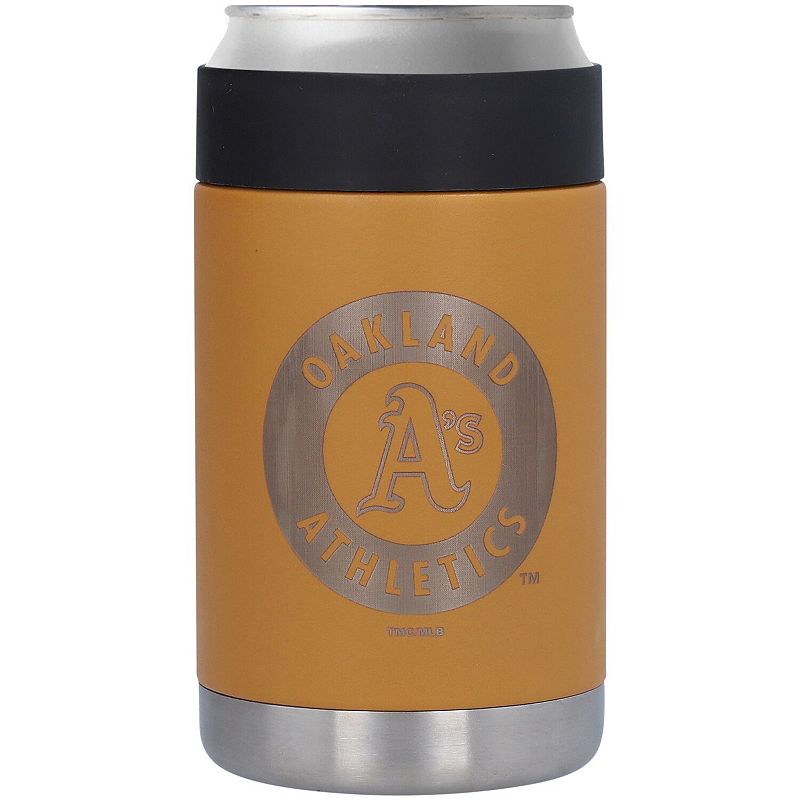 Oakland Athletics Stainless Steel Canyon Can Holder