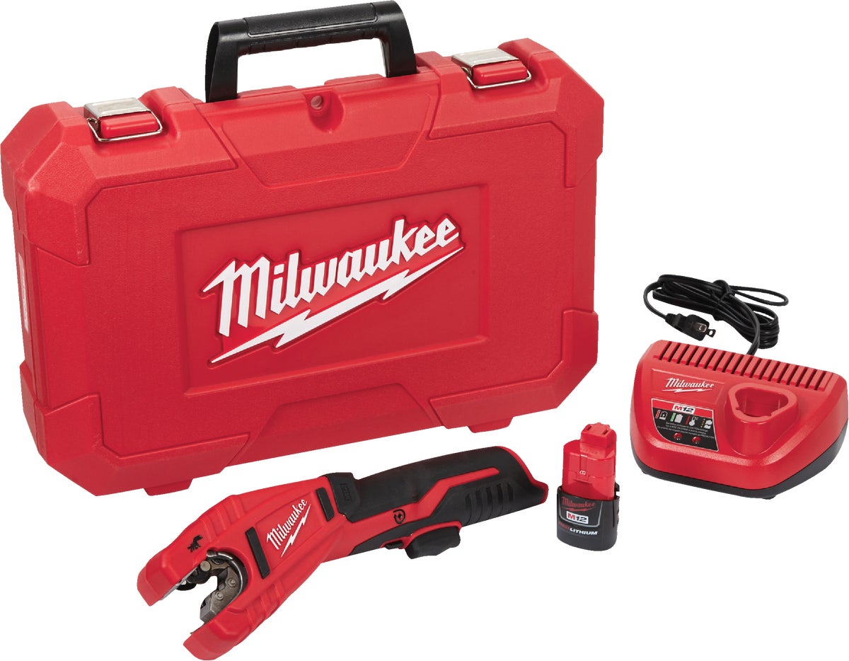 MW M12 Lithium-Ion Copper Cordless Pipe Cutter Kit