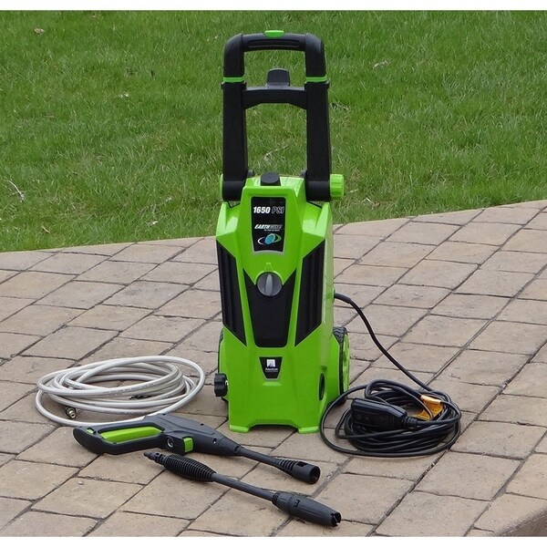 Earthwise Electric Pressure Washer， 1650 PSI with Dual Operation and Built-in Detergent Tank - PW16503 - - 9677866