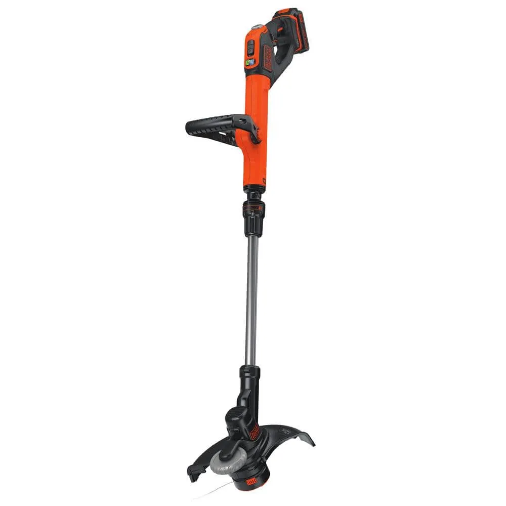 BLACK+DECKER 20V MAX Cordless Battery Powered String Trimmer Kit with (2) 1.5Ah Batteries & Charger LSTE525