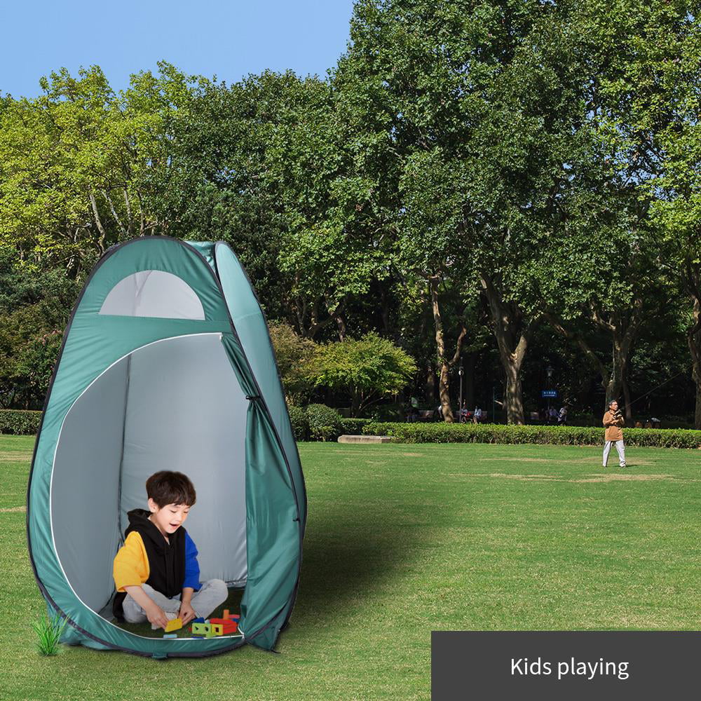 Ktaxon Portable Pop up Tent Camping Beach Toilet Shower Changing Room Outdoor Bag Green