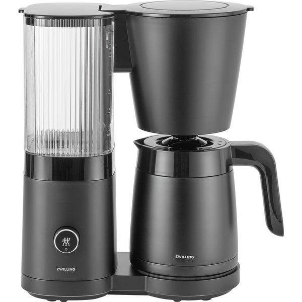 ZWILLING Enfinigy Drip Coffee Maker with Thermo Carafe 10 Cup， Awarded the SCA Golden Cup Standard - 2.5-qt - - 36949728