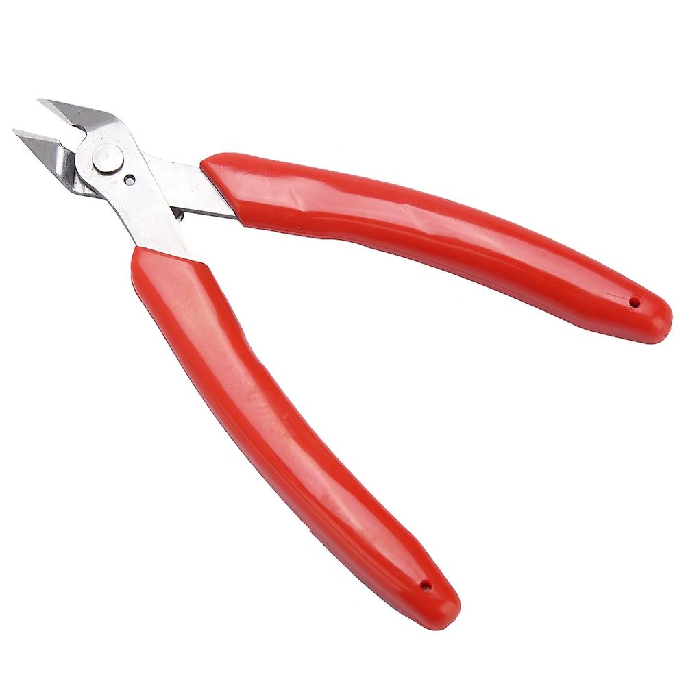 107f1 Mini Electronic Diagonal Pliers Cable Side Cutting Nippers Wire Cutter Hand Tool L