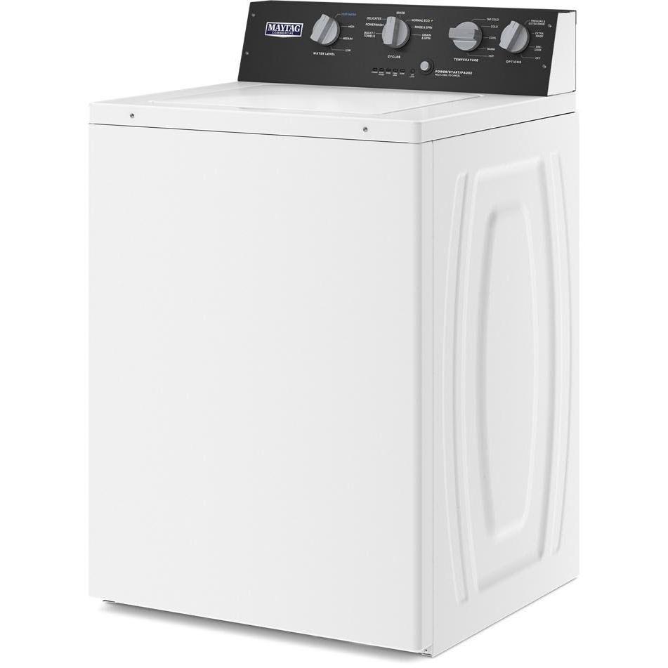 Maytag Commercial Laundry 3.5 cu. ft. Top Loading Washer with Dual-Action Agitator MVWP586GW