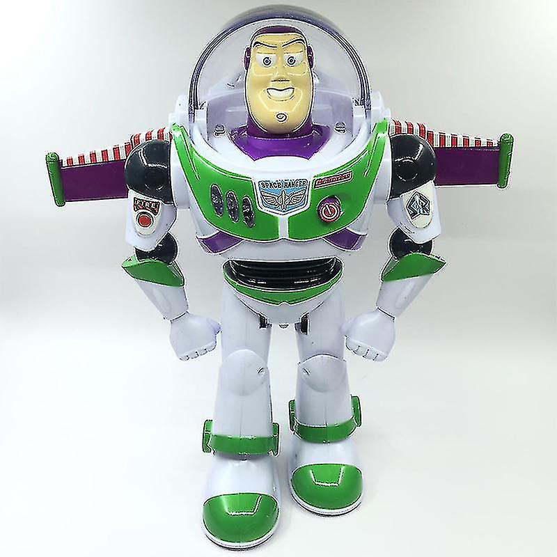 Buzz Lightyear Action Figure Interactives Talking Disney Posable Character