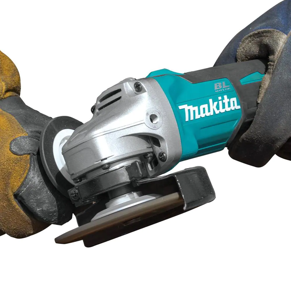 Makita XAG04Z 18V LXT Lithium-Ion Brushless Cordless 4-1/2 in./5 in. Cut-Off/Angle Grinder (Tool-Only)
