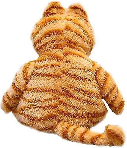 Fat Orange Plush Cat Stuffed Animals Toy，lifelike Yellow Tabby Cat Kitty Toy For Boys And Girls Children Xmas Birthday Gift，11.8 /17.7 Inches (17.7 In