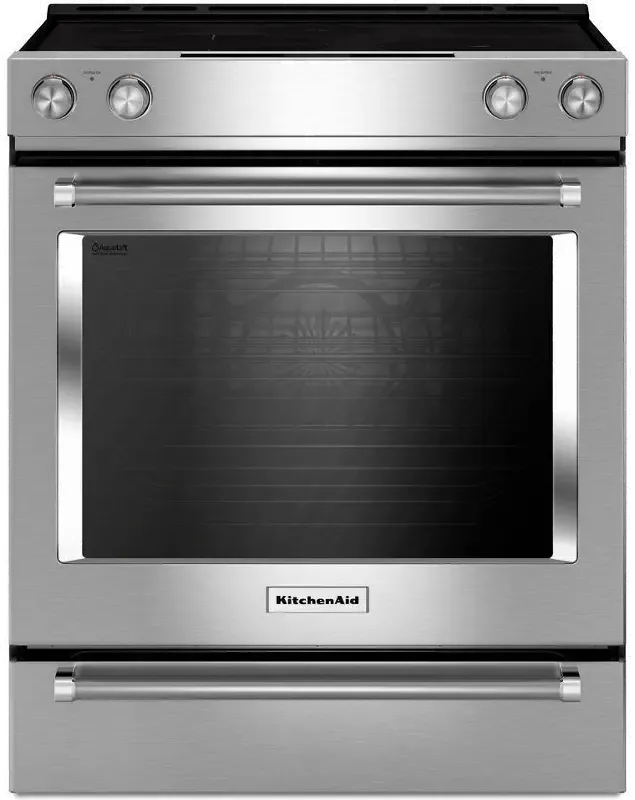 KitchenAid Electric Range with EasyConnect Conversion - 6.4 cu. ft. Stainless Steel