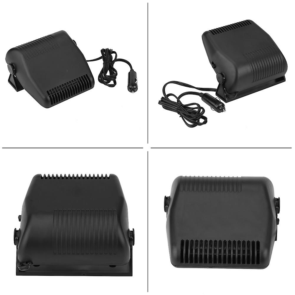 12V Portable Car Ceramic Heating Windshield Defroster Demister 2 in 1 Cooling Fan Heater