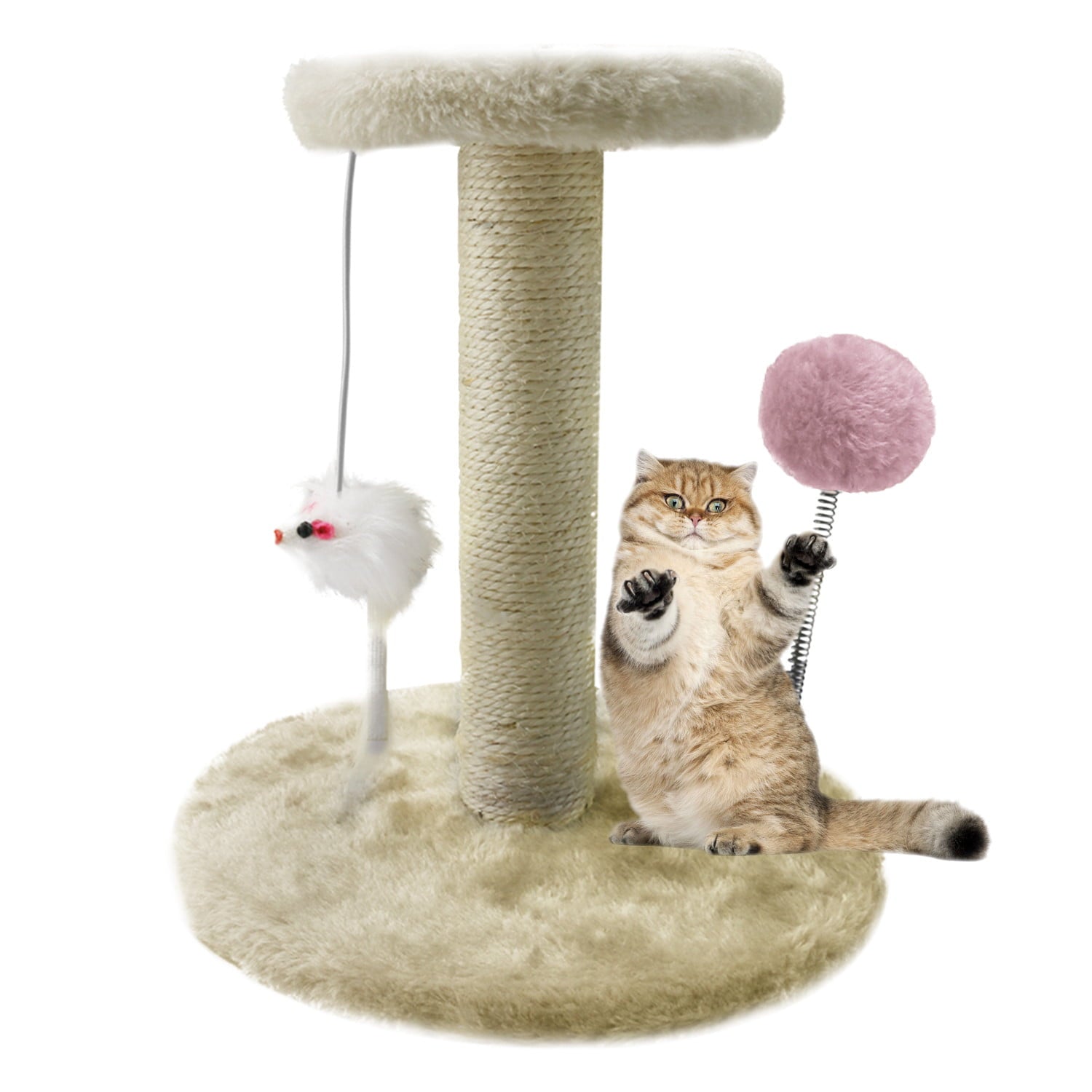 Elegant Choise Cat Tree Scratcher Towers Toys with Ball Scratching Post 11