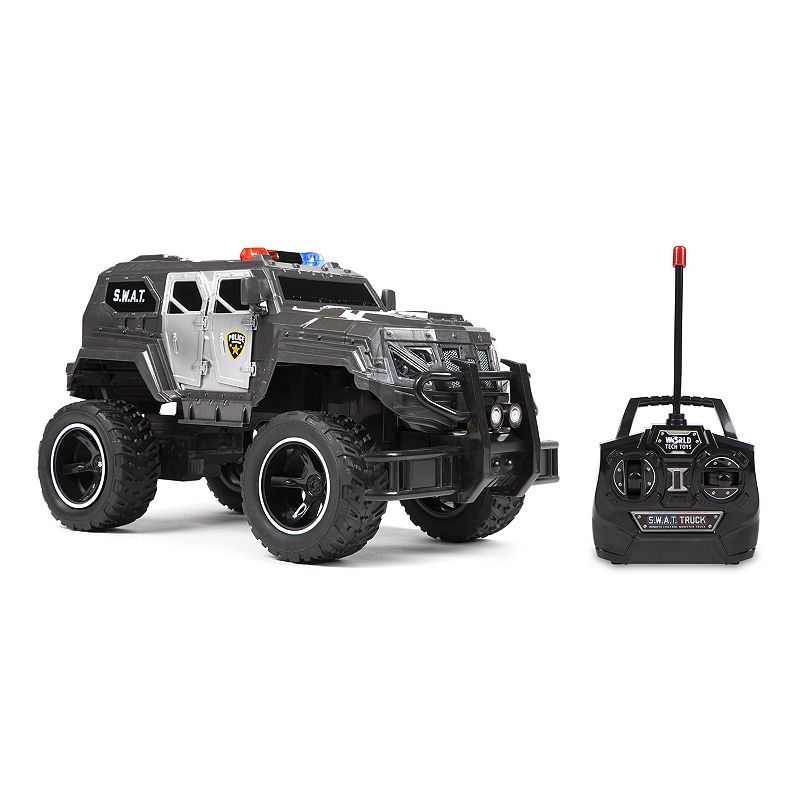 World Tech Toys S.W.A.T. Truck 1:14 Ready-to-Run Electric RC Monster Truck