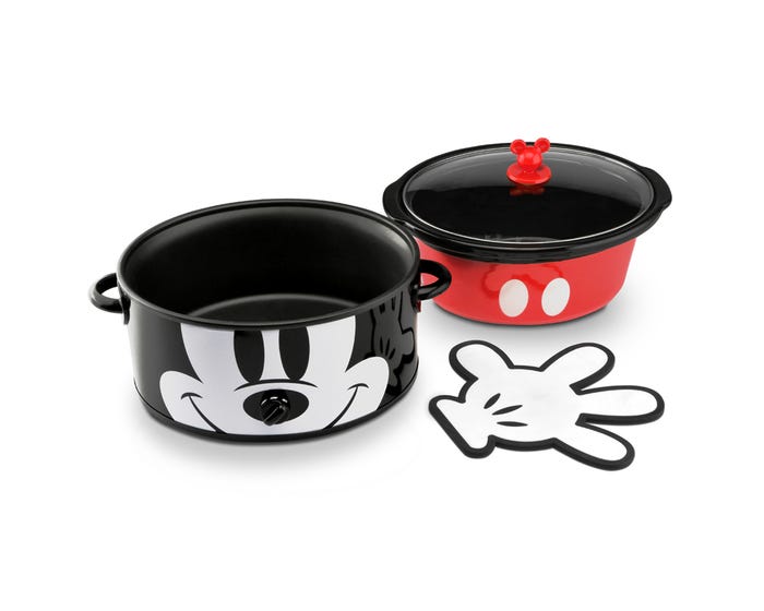 Toastmaster Mickey Mouse Slow Cooker， 6 Quart - MIC-600
