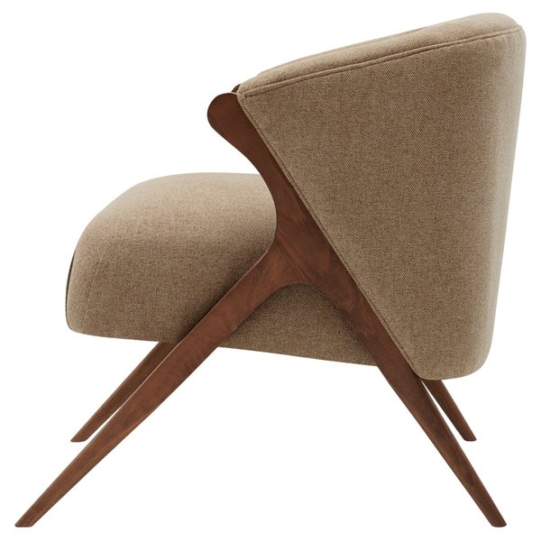Florence Vintage Mid-century Low-profile Accent Chair