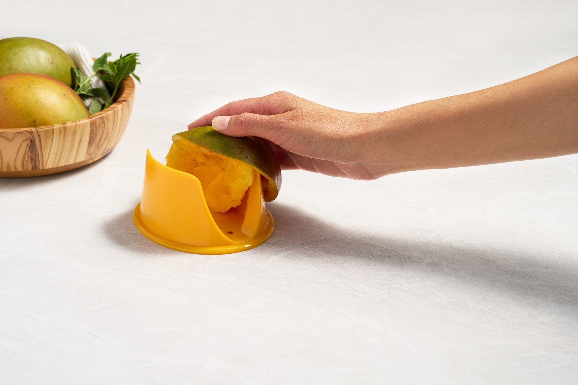 Slice & Peel 3-in-1 Mango Slicer, Peeler and Pit Remover Tool