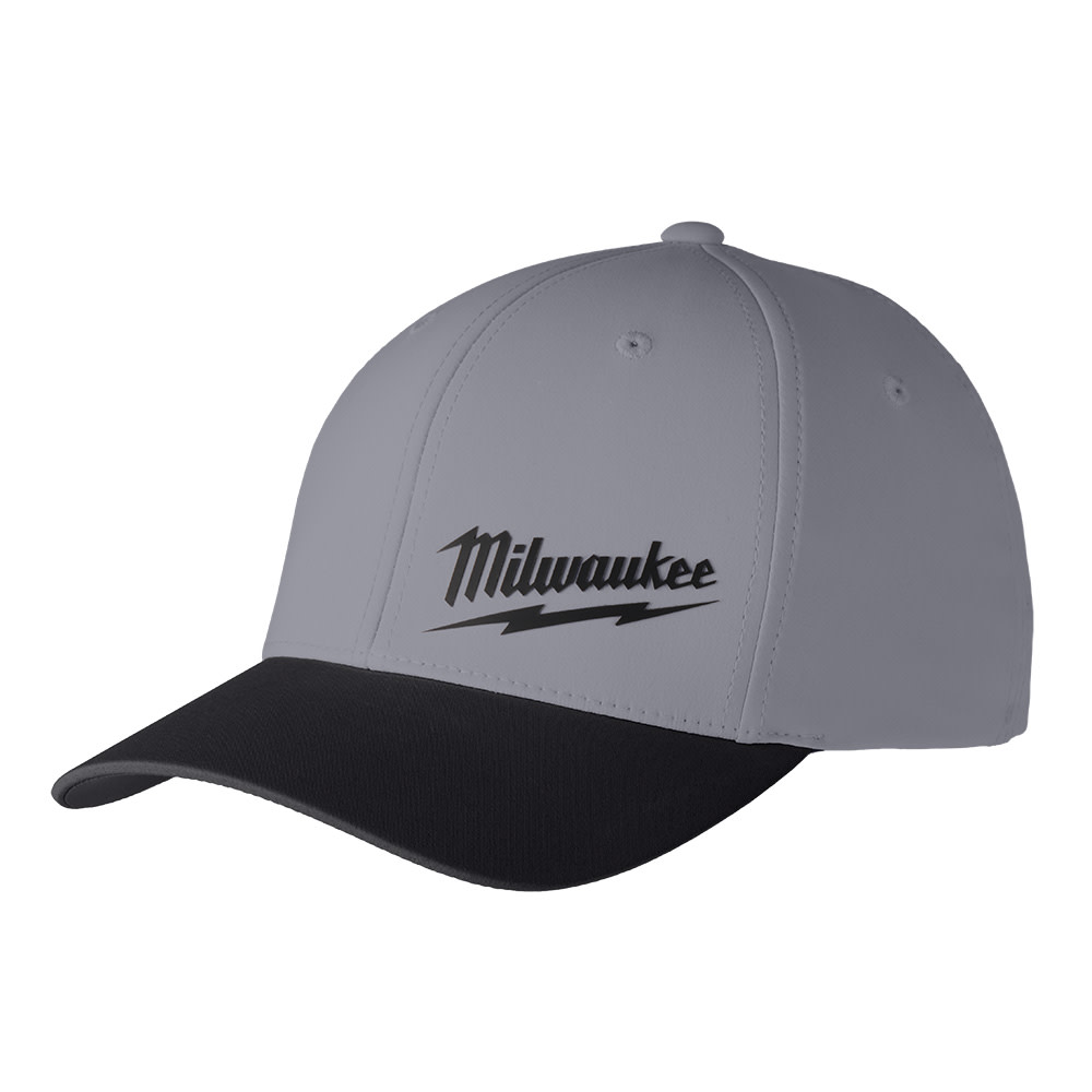 Milwaukee WORKSKIN Performance Fitted Hat Dark Gray L/XL