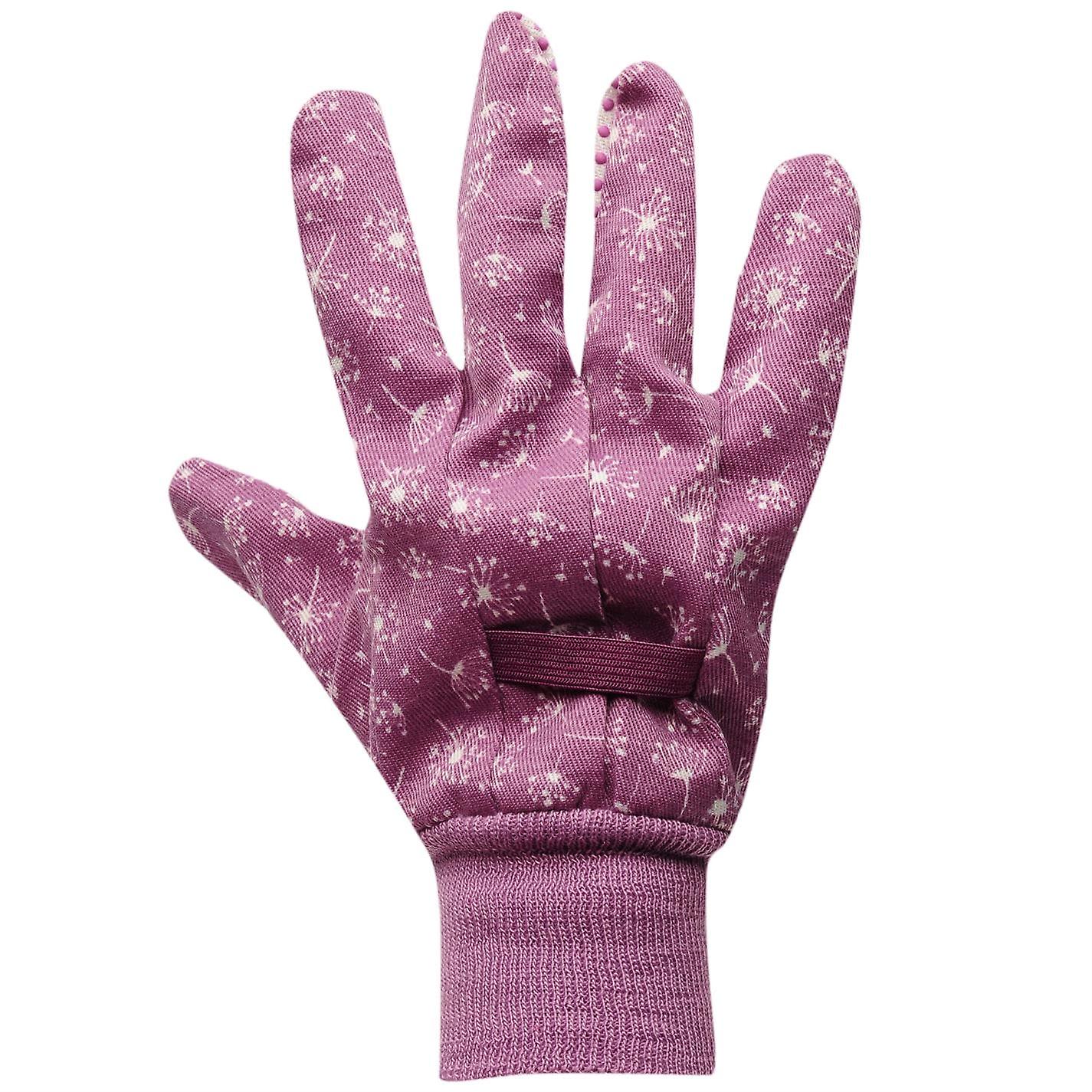 Briers Unisex Cotton Grip Gardening Gloves 3 Pack