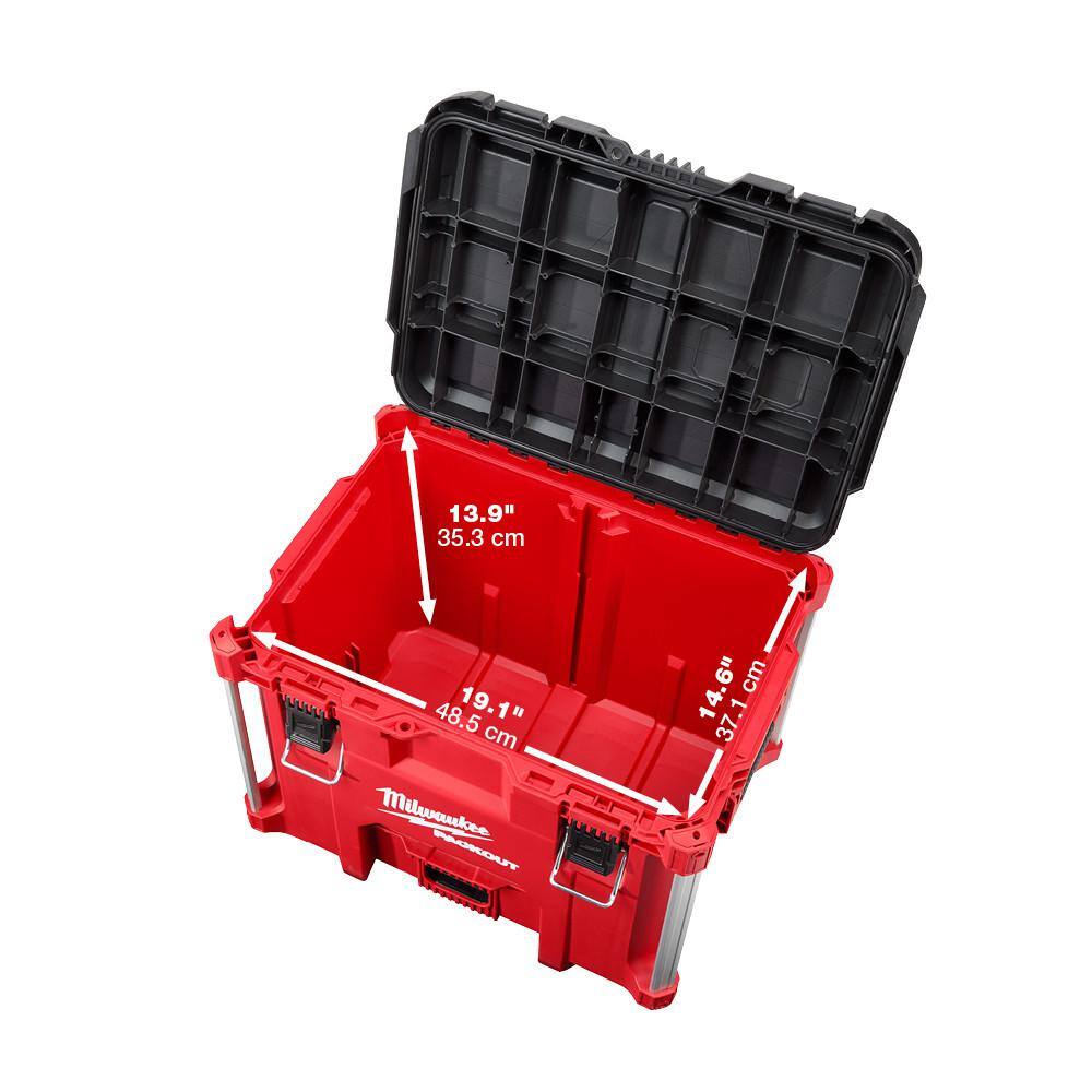 Milwaukee 48-22-8443-8429 PACKOUT 22 in. 3-Drawer and XL Tool Box