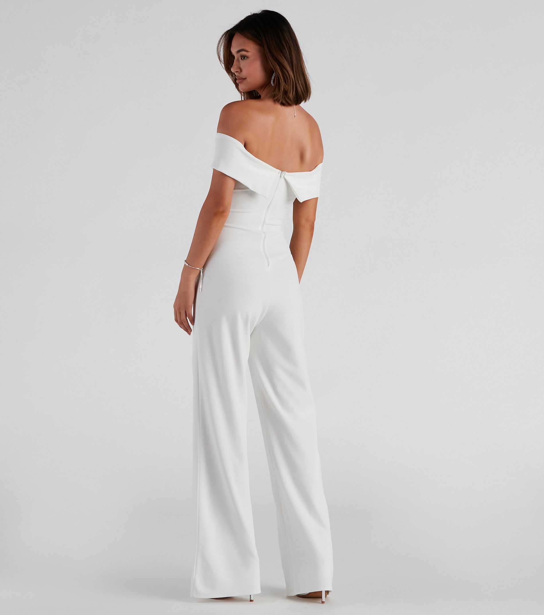 Elevated Style Off-The-Shoulder Jumpsuit