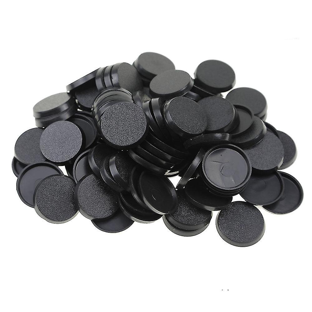 32mm Plastic Bases Table Games 100pcs Model Bases 32mm Round Bases