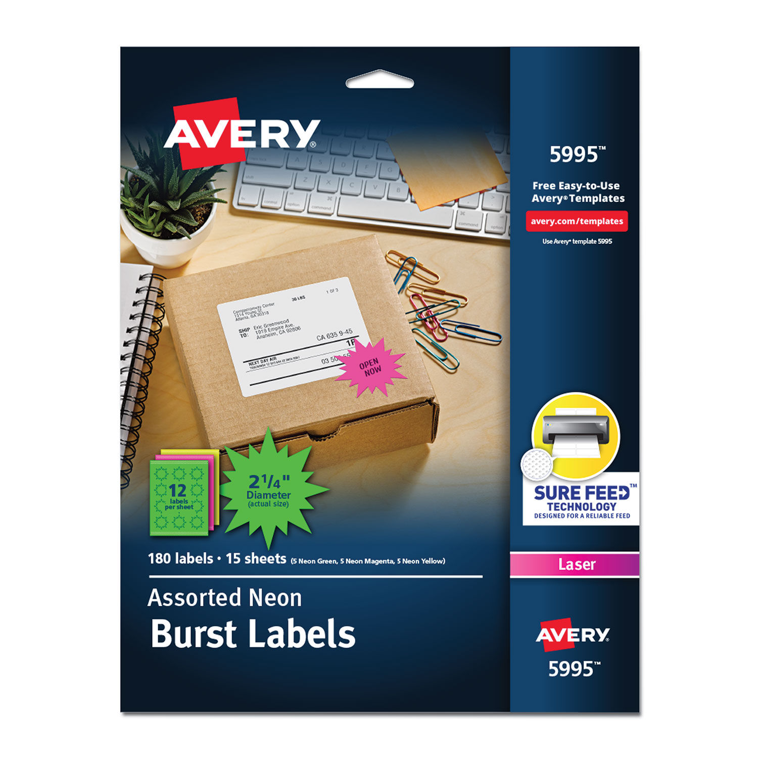 High-Visibility ID Labels by Averyandreg; AVE5995