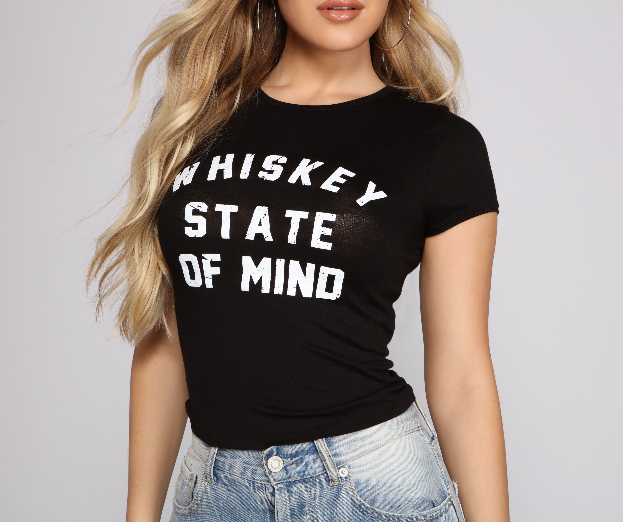 Whiskey State Of Mind Graphic Tee