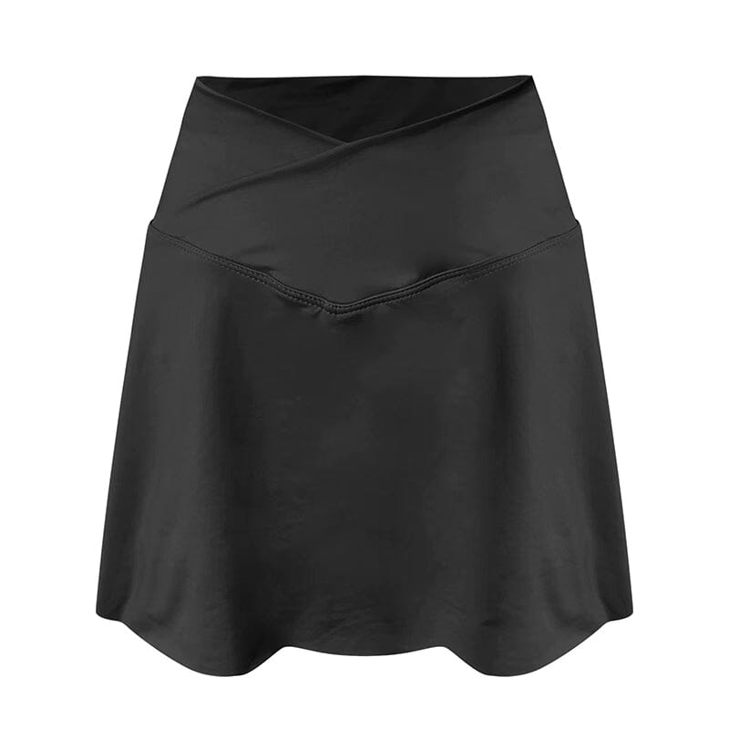 Women's Quick-Dry Tennis Pant-Skirts With Pockets