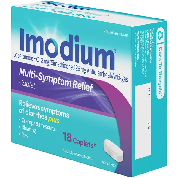 Imodium 18-Count Multi-Symptom Relief Caplets