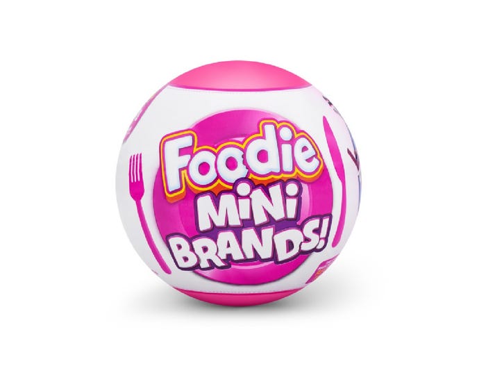 Zuru 5 Surprise Foodie Mini Brands Mystery Capsule Real Miniature brands Collectable Toy - 77262GQ2