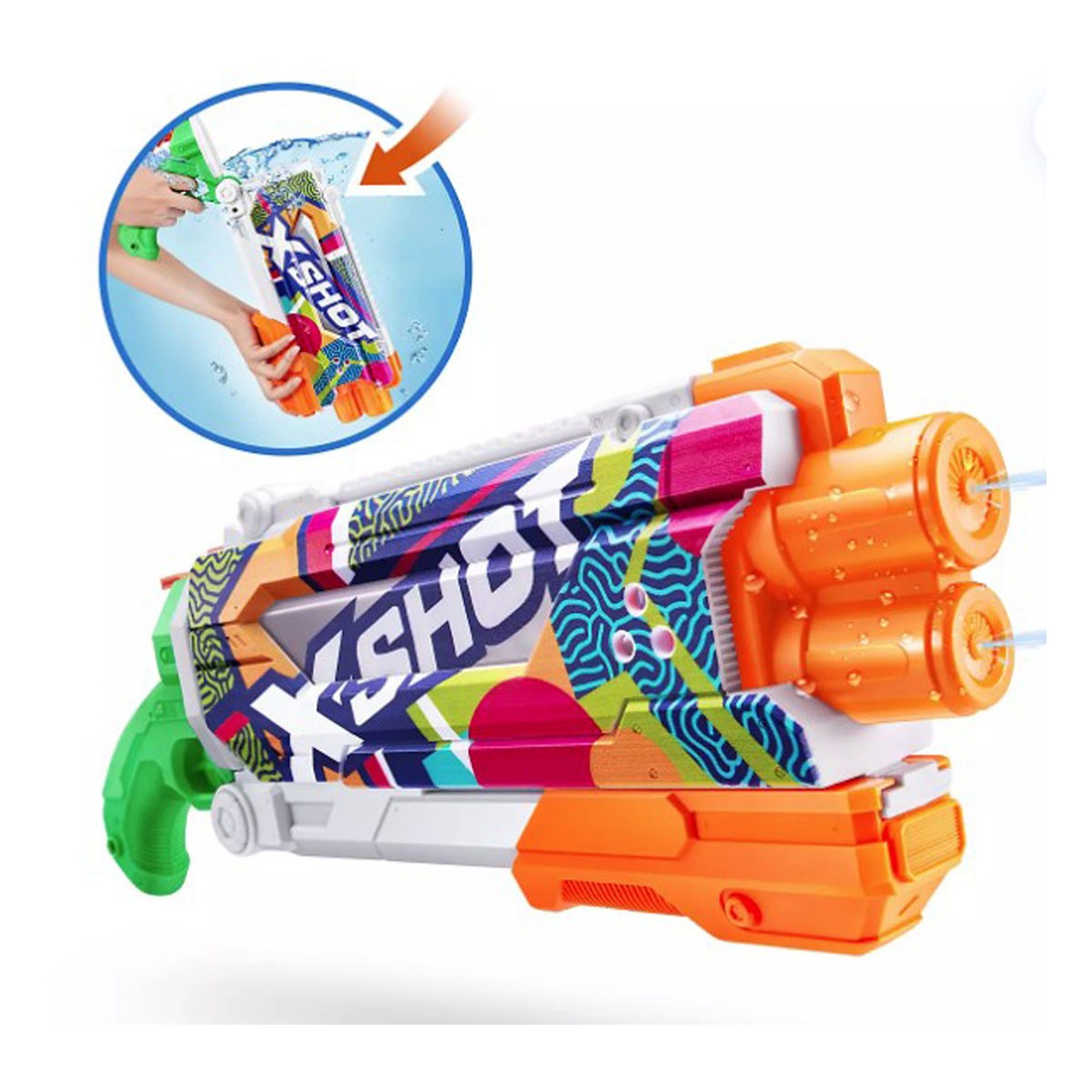 Zuru X-Shot Fast Fill Pump Action Water Blaster