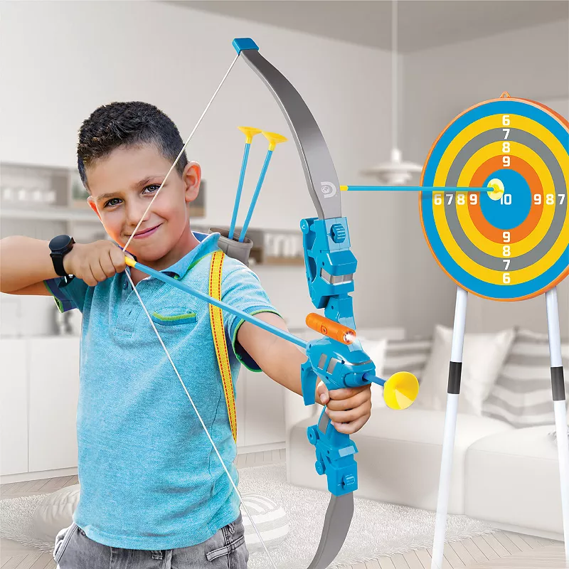 Discovery Kids Bullseye Outdoor Archery Set with LED Target