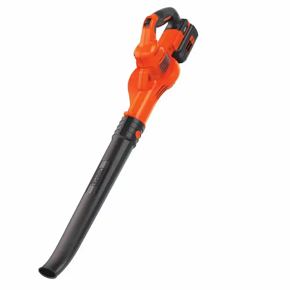 BLACK+DECKER 40V MAX 125 MPH 90 CFM Cordless Battery Powered Handheld Leaf Blower Kit with (1) 1.5Ah Battery & Charger LSW40C