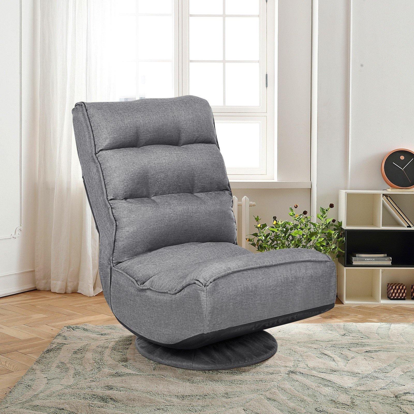 360 Degree Swivel Floor Chair, Lazy Sofa Lounge Chair