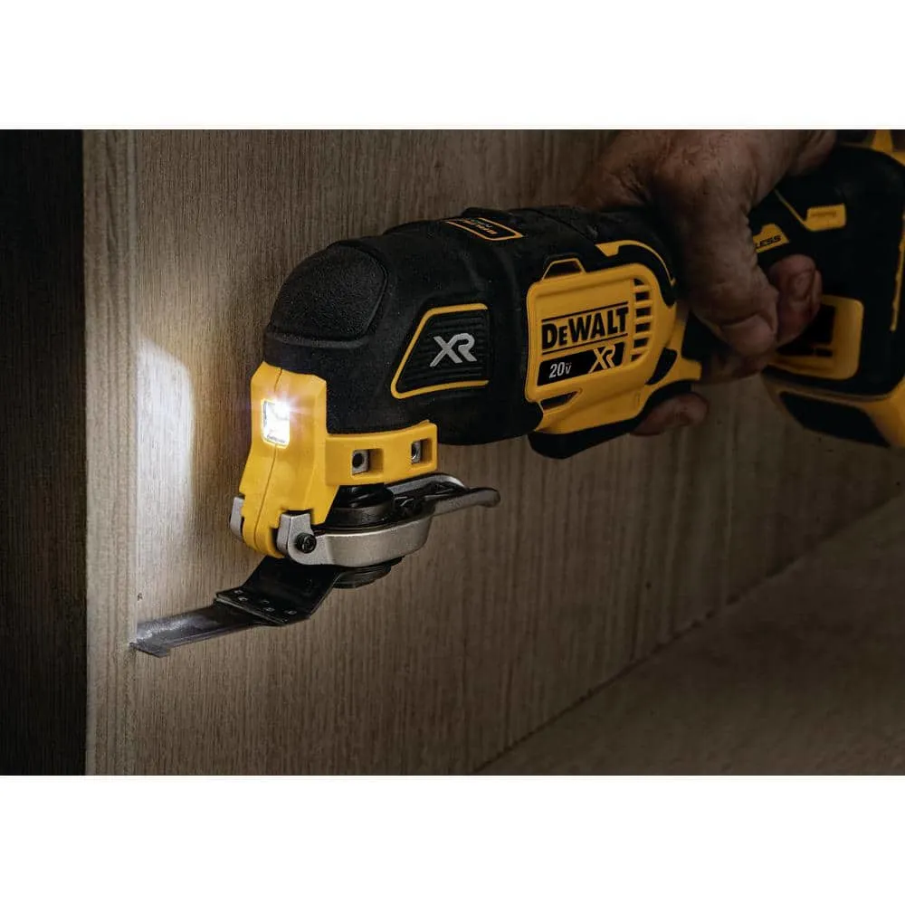 DEWALT 20V MAX Lithium-Ion Cordless Brushless 4 Tool Combo Kit with (2) 4.0Ah Batteries, Charger, and Kit Bag DCK4050M2
