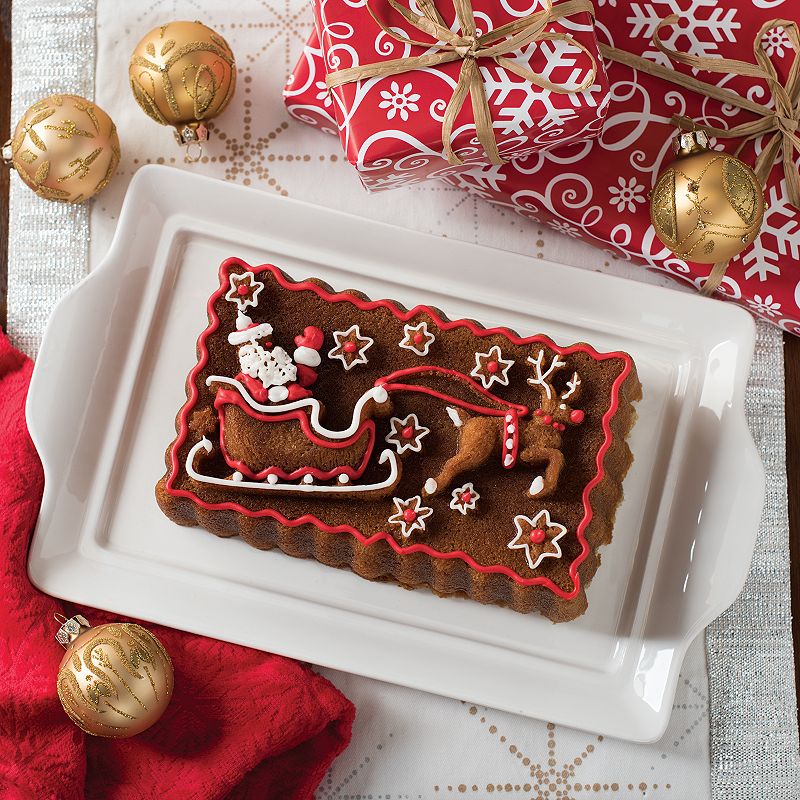 Nordic Ware Santa's Sleigh Loaf Pan💝(LAST DAY CLEARANCE SALE 70% OFF)