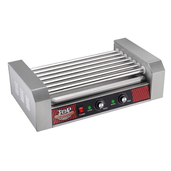 Hot Dog Roller Machine �C Stainless-Steel Cooker with 7 Non-Stick Rollers by Great Northern Popcorn - - 36917961