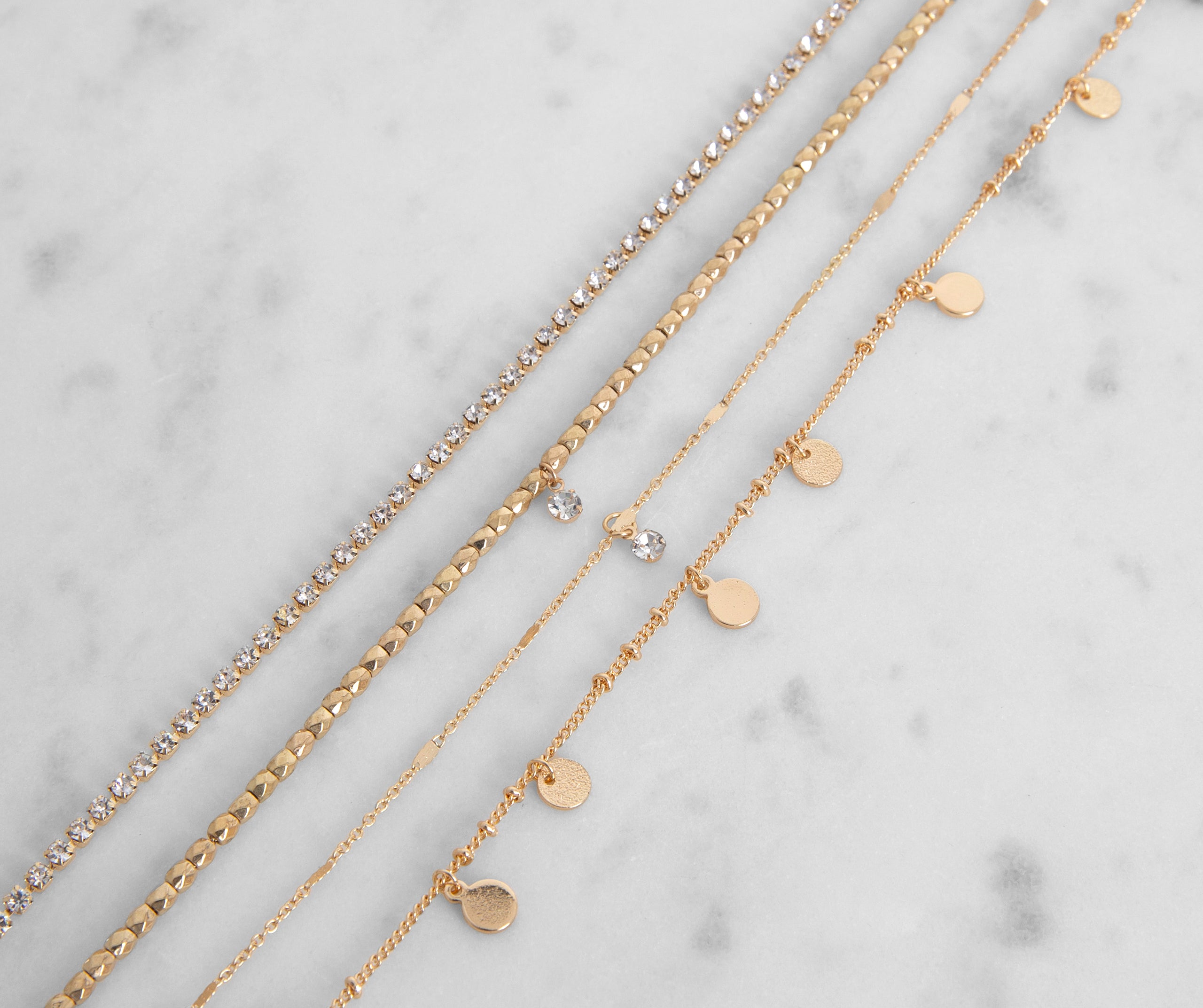 Bring The Layers Gold Chain Necklace