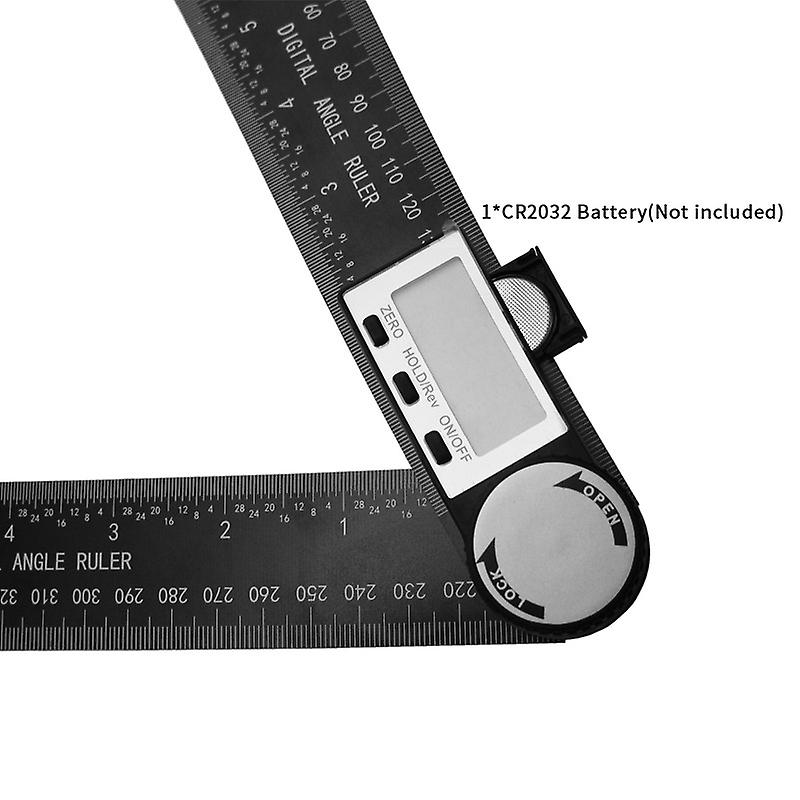 200mm Digital Angle Meter 360  Digital Angle Ruler Electronic Goniometer Protractor Angle Finder Gauge Measuring Tool