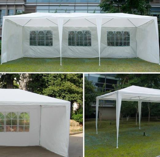 Ktaxon 10'x30' Party Wedding Outdoor Patio Tent Canopy  Event with 5 Wall White