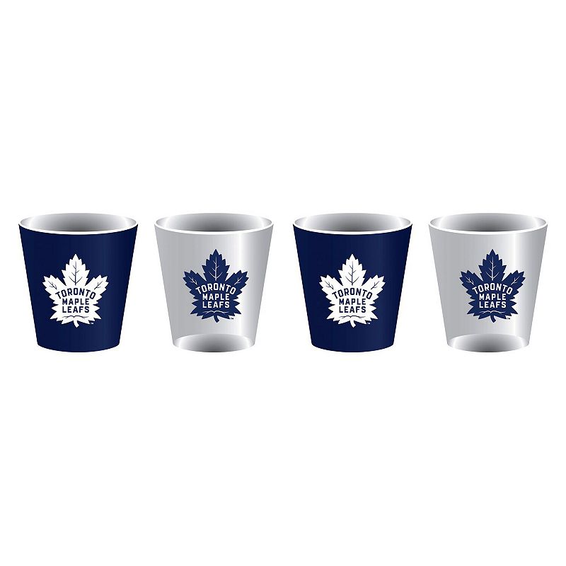Toronto Maple Leafs Four-Pack Shot Glass Set