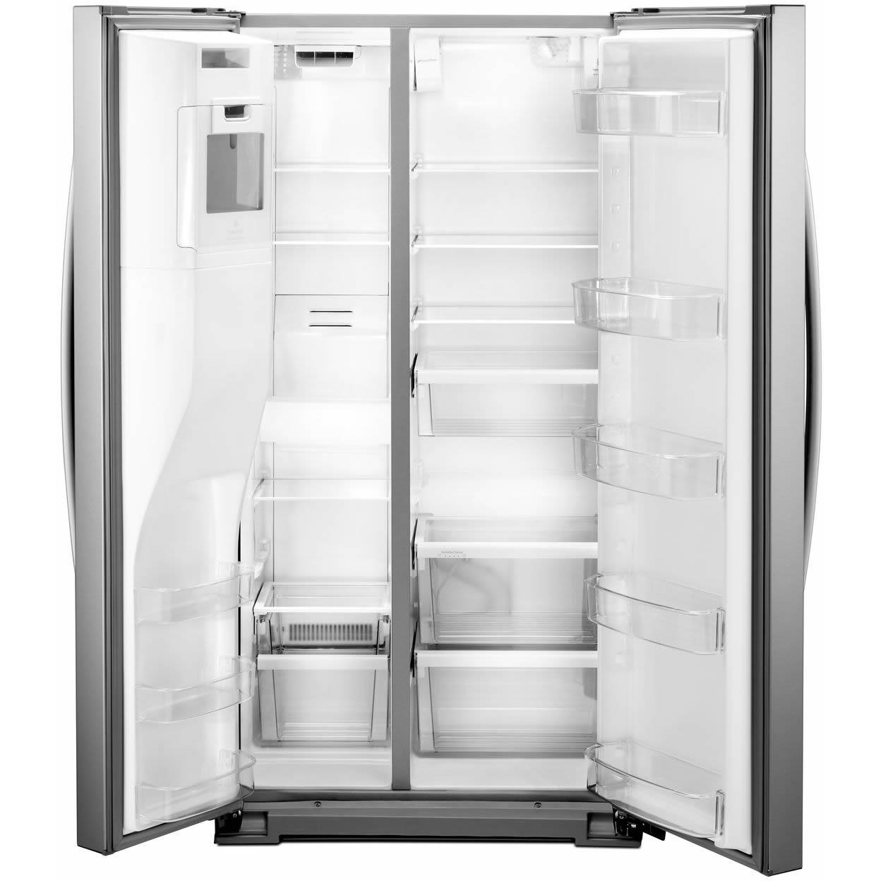 36-inch, 20.59 cu. ft. Counter-Depth Side-By-Side Refrigerator WRS571CIHZ