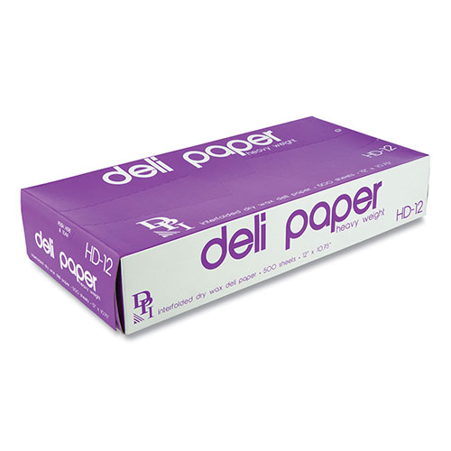 Durable Packaging Interfolded Deli Sheets | 10.75 x 12， 500 Sheets