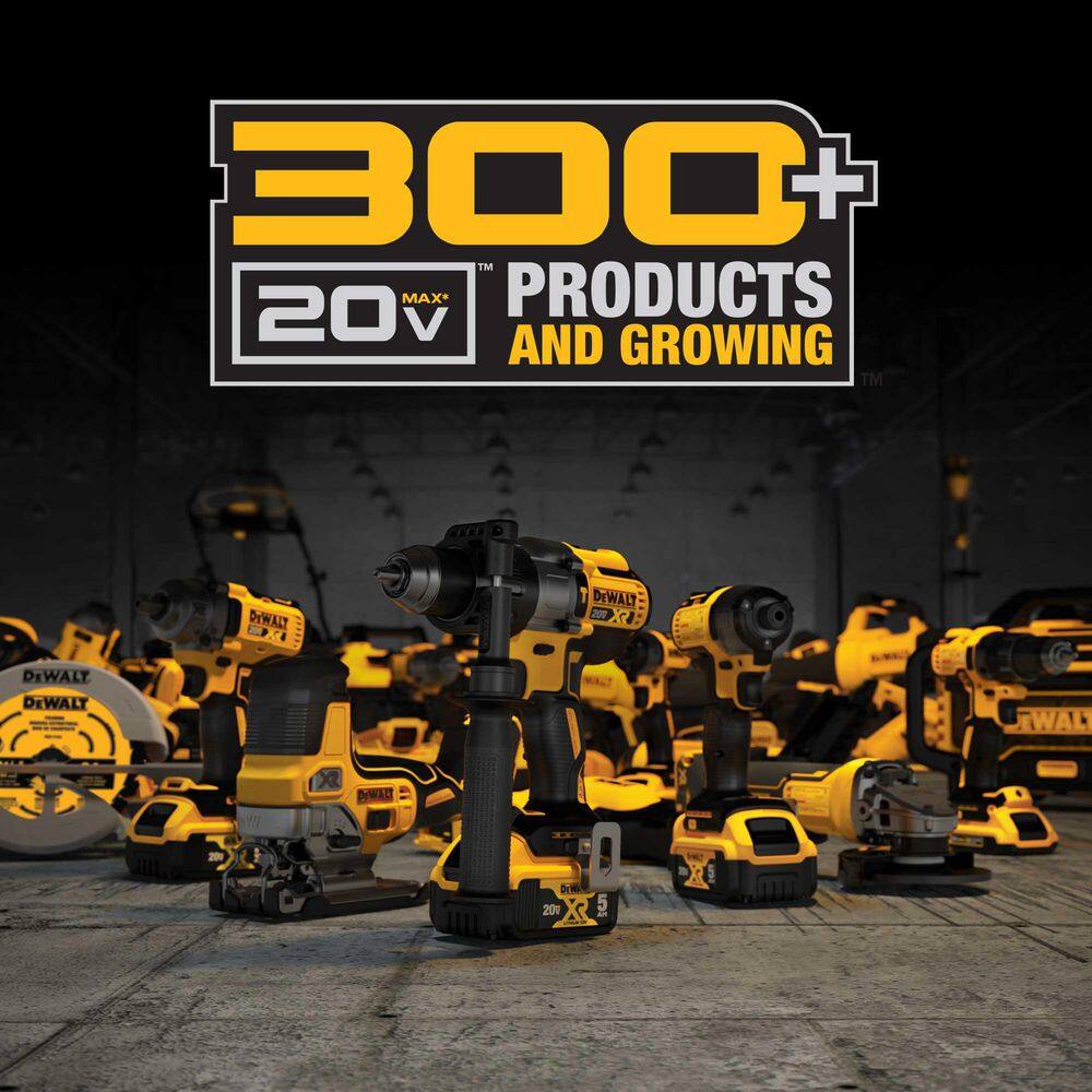 DEWALT DCCS677Z1 60-Volt MAX 20 in. Brushless Electric Cordless Chainsaw Kit and Carry Case with (1) FLEXVOLT 5Ah Battery and Charger