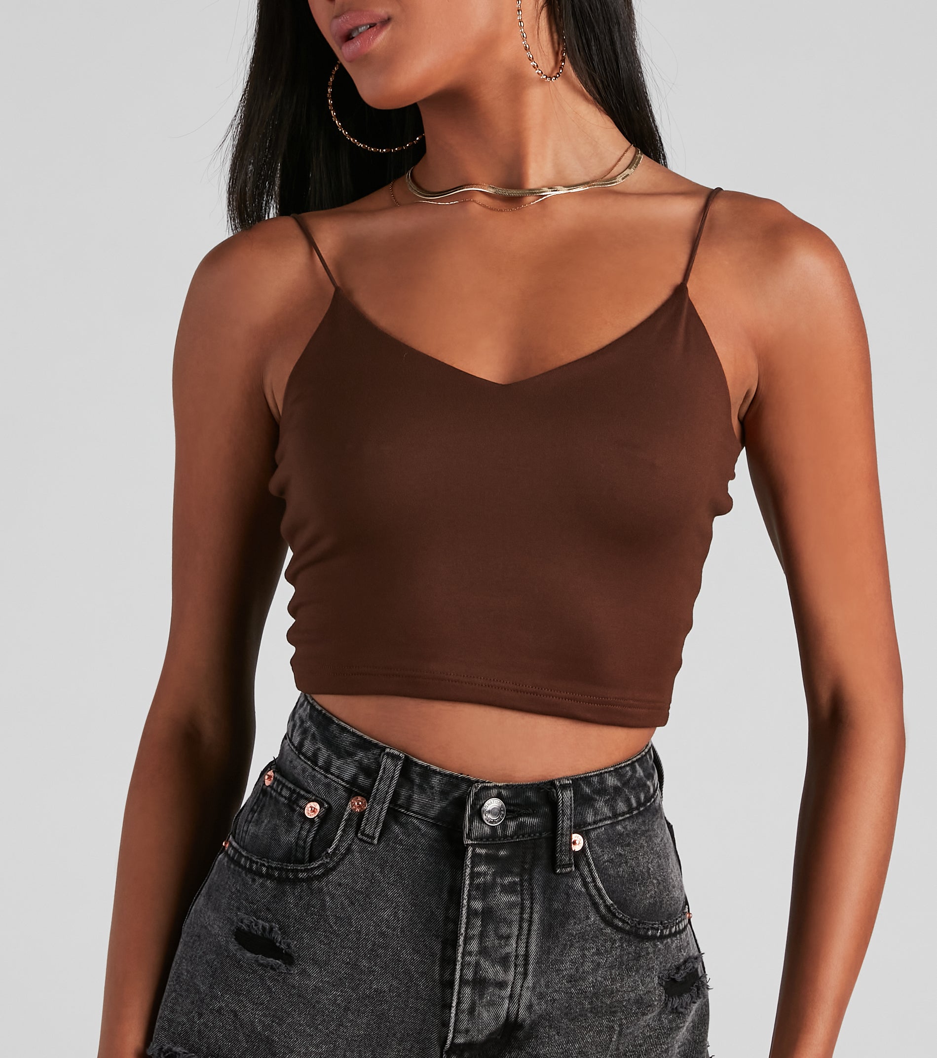 Girl Next Door Cropped Tank