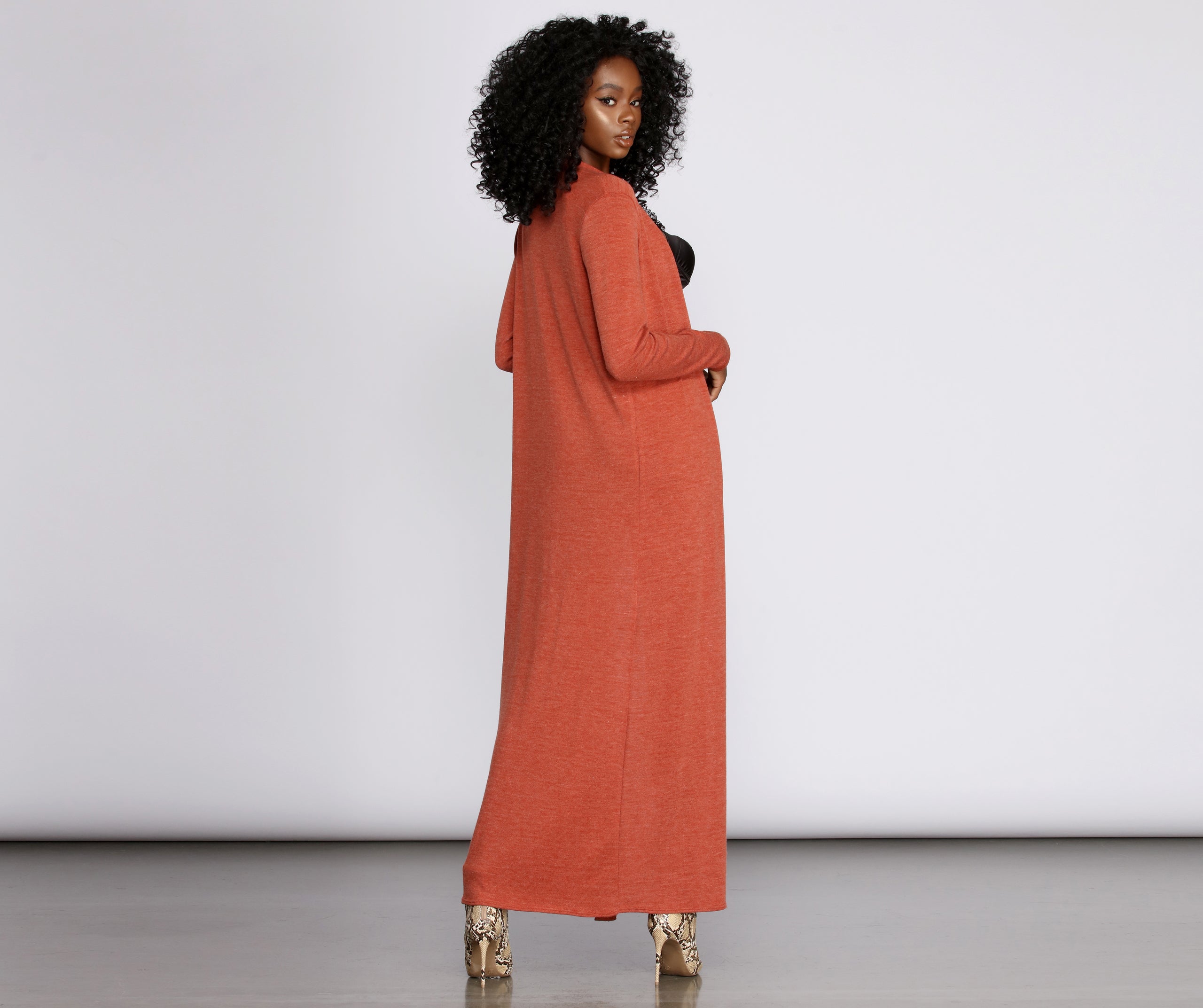 Stunning Simplicity Knit Duster