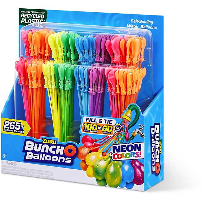 ZURU Neon Splash Bunch O Balloons 8-Pack